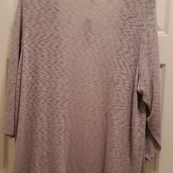 NWT Gray 2XL Open Sweater. - Picture 7 of 7